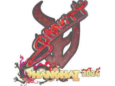 Sticker | Graviti (Glitter) | Shanghai 2024