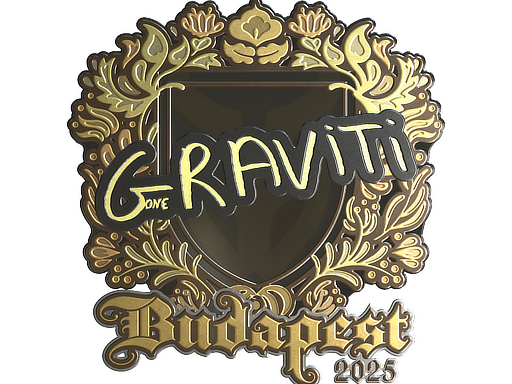 Sticker | Graviti (Gold) | Budapest 2025