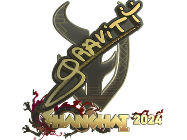 Sticker | Graviti (Gold) | Shanghai 2024