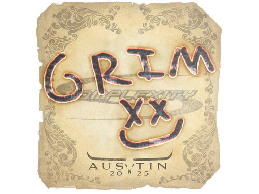Sticker | Grim | Austin 2025