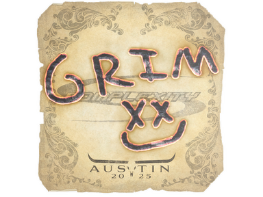 Sticker | Grim | Austin 2025