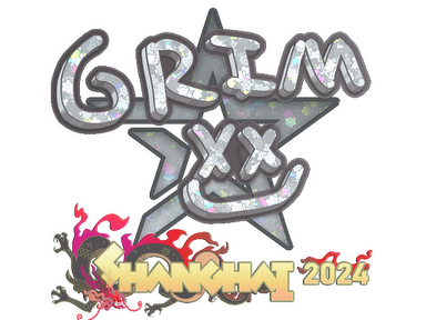 Sticker | Grim (Glitter) | Shanghai 2024