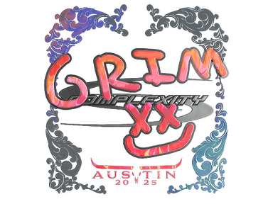 Sticker | Grim (Holo) | Austin 2025