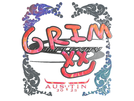 Sticker | Grim (Holo) | Austin 2025