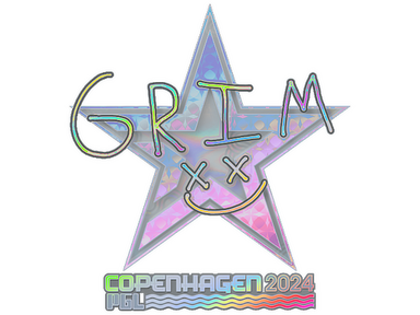 Sticker | Grim (Holo) | Copenhagen 2024
