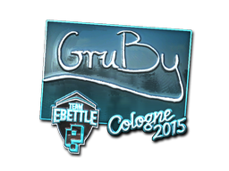 Sticker | GruBy (Foil) | Cologne 2015