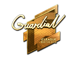 Sticker | GuardiaN (Gold) | Boston 2018