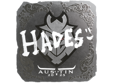 Sticker | hades (Foil) | Austin 2025