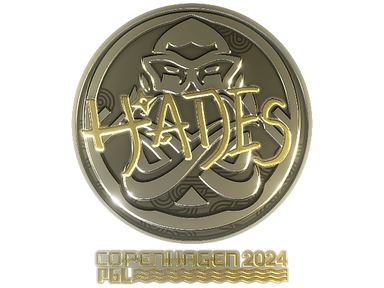 Sticker | hades (Gold) | Copenhagen 2024