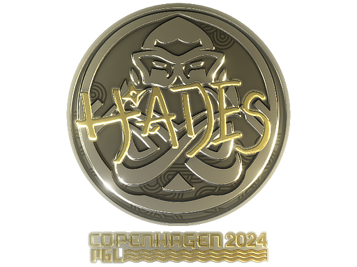 Sticker | hades (Gold) | Copenhagen 2024
