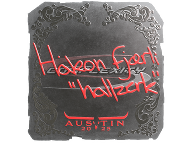 Sticker | hallzerk (Foil) | Austin 2025
