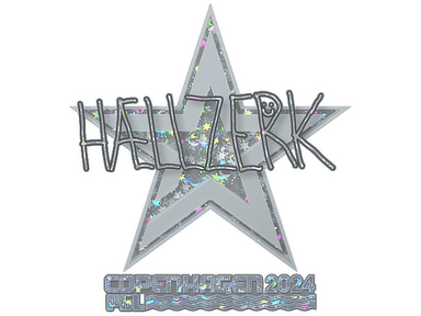 Sticker | hallzerk (Glitter) | Copenhagen 2024