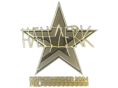 Sticker | hallzerk (Gold) | Copenhagen 2024
