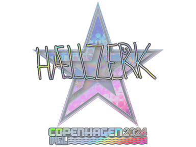 Sticker | hallzerk (Holo) | Copenhagen 2024