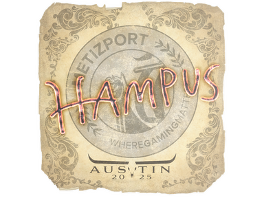 Sticker | hampus | Austin 2025