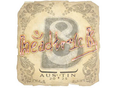 Sticker | headtr1ck | Austin 2025