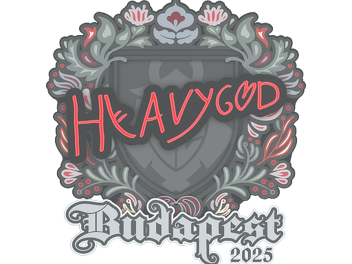 Sticker | Heavygod | Budapest 2025