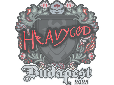 Sticker | Heavygod | Budapest 2025
