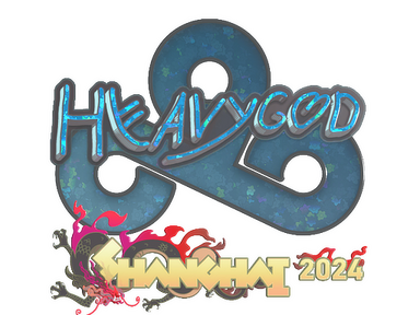 Sticker | Heavygod (Glitter) | Shanghai 2024