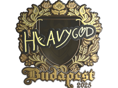Sticker | Heavygod (Gold) | Budapest 2025