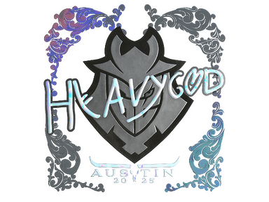 Sticker | Heavygod (Holo) | Austin 2025