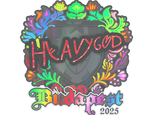 Sticker | Heavygod (Holo) | Budapest 2025