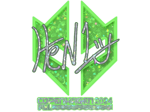 Sticker | HEN1 (Glitter) | Copenhagen 2024