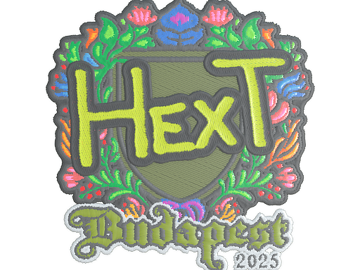 Sticker | HexT (Embroidered) | Budapest 2025