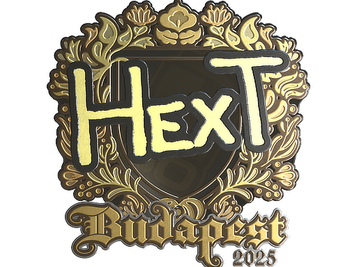Sticker | HexT (Gold) | Budapest 2025