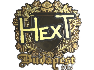 Sticker | HexT (Gold) | Budapest 2025