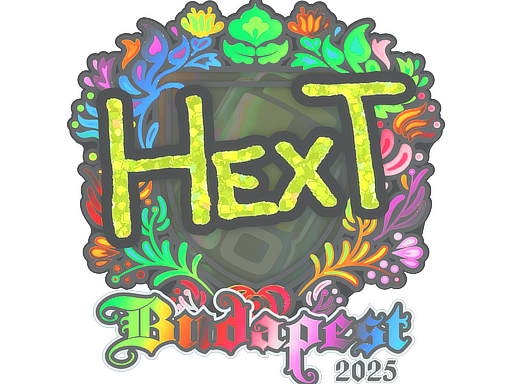 Sticker | HexT (Holo) | Budapest 2025