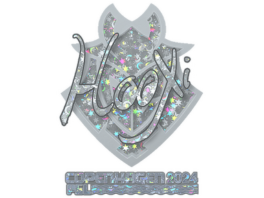 Sticker | HooXi (Glitter) | Copenhagen 2024