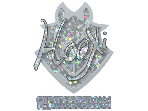 Sticker | HooXi (Glitter) | Copenhagen 2024