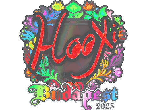 Sticker | HooXi (Holo) | Budapest 2025