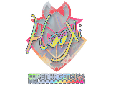 Sticker | HooXi (Holo) | Copenhagen 2024