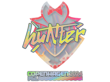 Sticker | huNter- (Holo) | Copenhagen 2024
