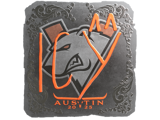 Sticker | ICY (Foil) | Austin 2025