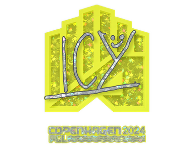 Sticker | ICY (Glitter) | Copenhagen 2024