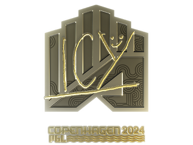 Sticker | ICY (Gold) | Copenhagen 2024