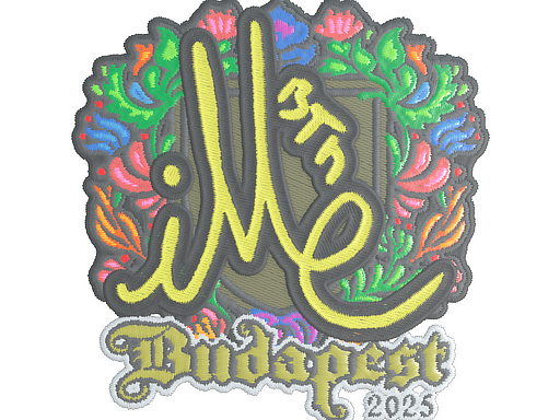 Sticker | iM (Embroidered) | Budapest 2025