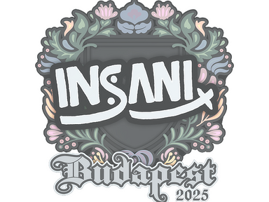 Sticker | insani | Budapest 2025