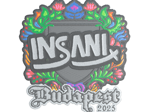 Sticker | insani (Embroidered) | Budapest 2025