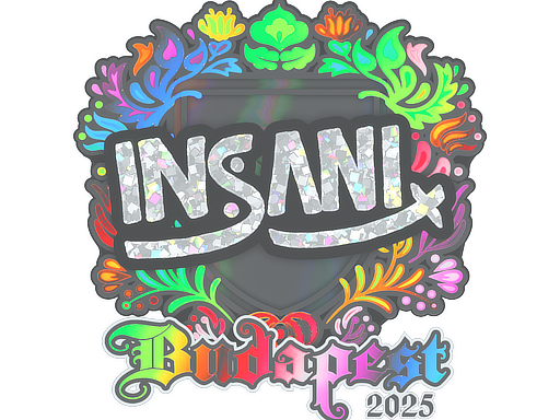 Sticker | insani (Holo) | Budapest 2025