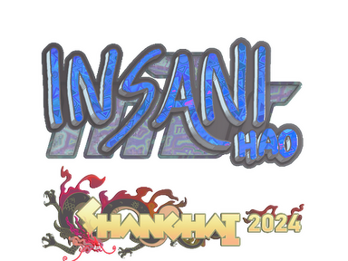 Sticker | insani (Holo) | Shanghai 2024