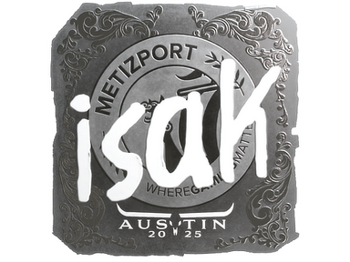 Sticker | isak (Foil) | Austin 2025