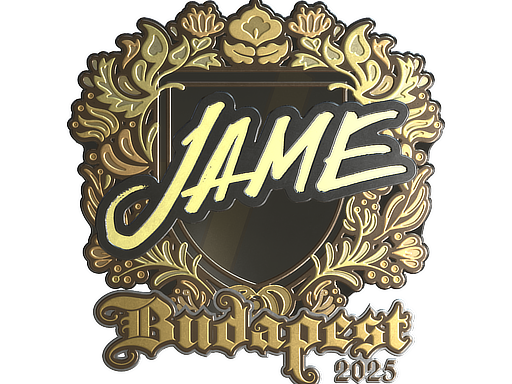 Sticker | Jame (Gold) | Budapest 2025