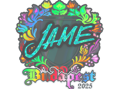 Sticker | Jame (Holo) | Budapest 2025
