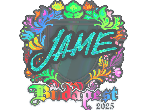 Sticker | Jame (Holo) | Budapest 2025