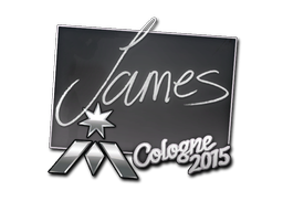 Sticker | James | Cologne 2015