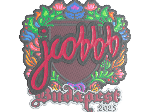 Sticker | jcobbb (Embroidered) | Budapest 2025